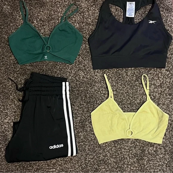 Classic Adidas Joggers Black with White Stripes - Picture 6 of 6